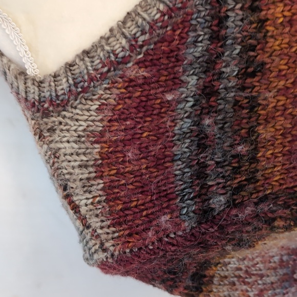 J.Jill Wool Alpaca Blend Earthtone Long Sleeve Sweater. Size Medium Petite - Picture 7 of 13